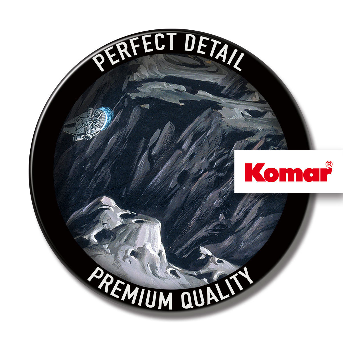 Komar  Wandbild Star Wars Classic Asteroid 40x30 cm Bild 3