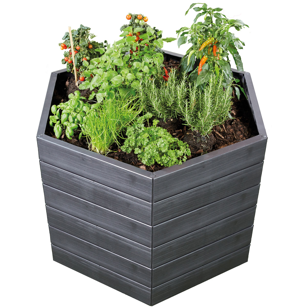 Garantia Hochbeet Ergo 75 1050 L braun Bild 2