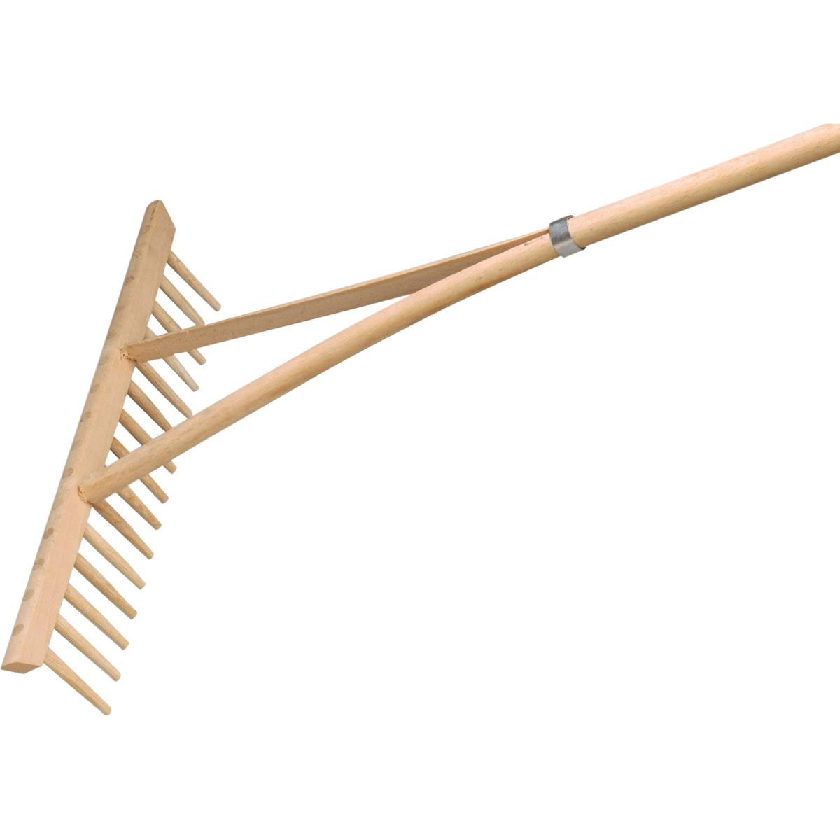 Meister Heurechen 15 Zinken Holz mit Stiel