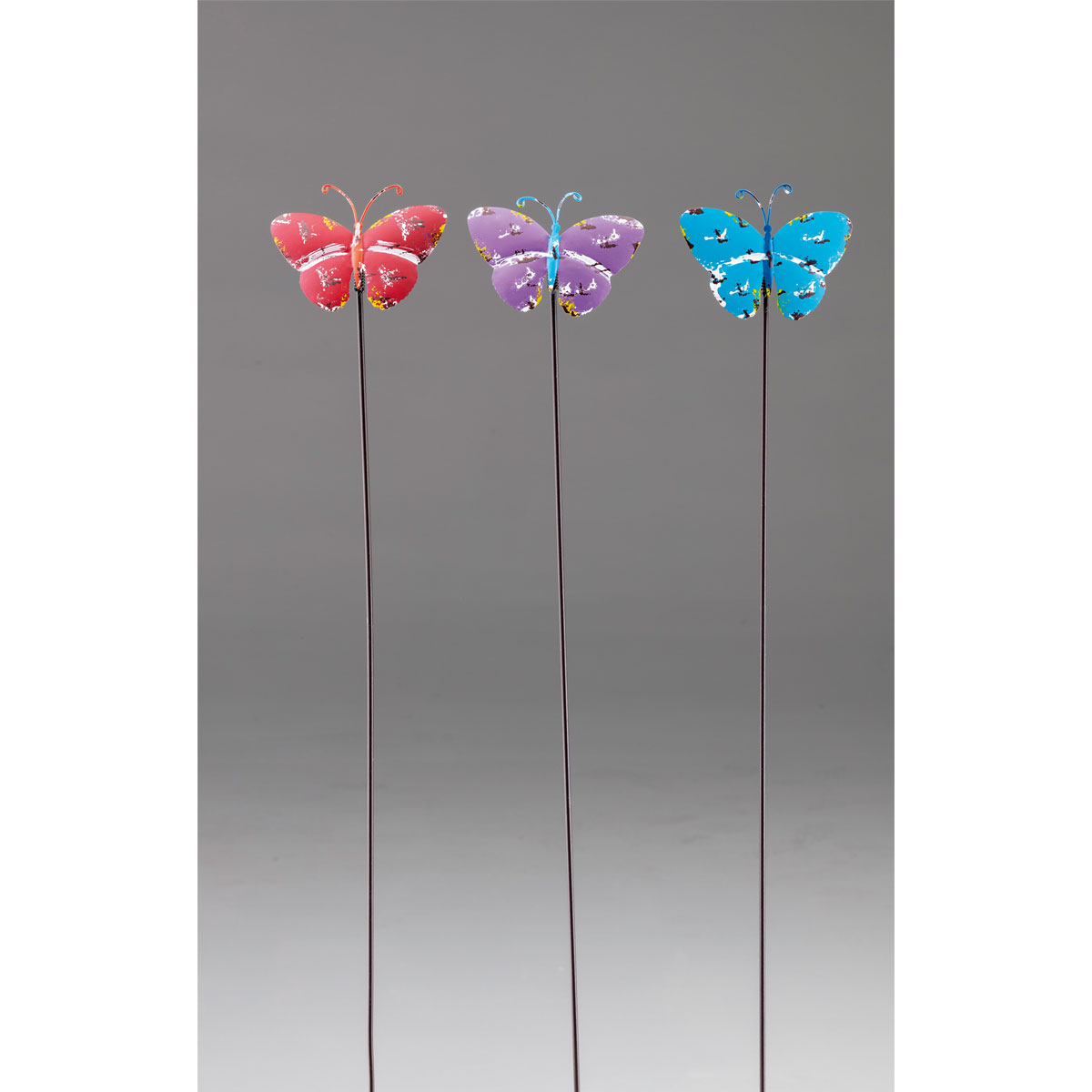 Haveson  Metallstecker Schmetterling 93 cm Bild 2