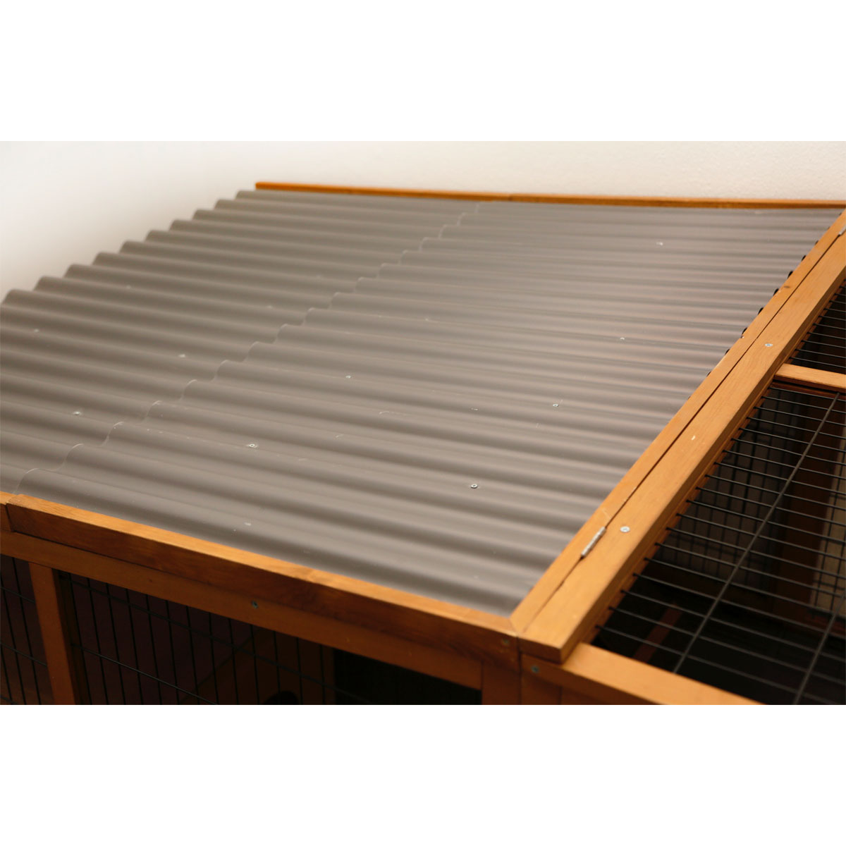 Freilaufgehege 220 x 115 x 75 cm braun Bild 9