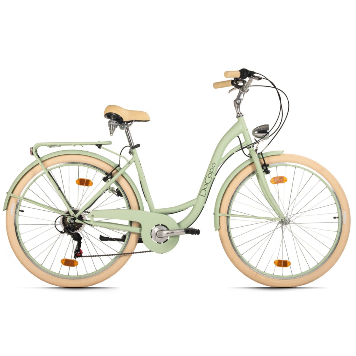 KS Cycling DaCapo Damenrad 28'' Balloon grün 6 Gänge 48 cm