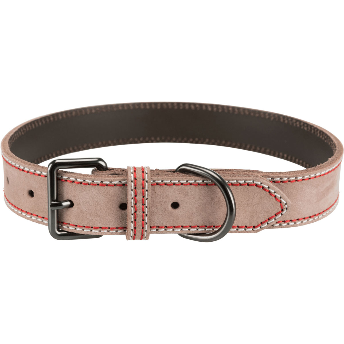 Trixie Native Halsband Größe L-XL 52-61 cm 30 mm cuppuccino