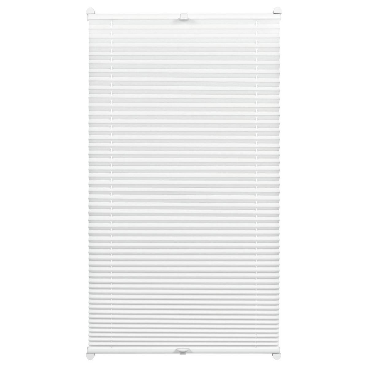 Gardinia Plissee Easyfix mit 2 Bedienschienen Plissee 40 x 130 cm weiß Bild 2