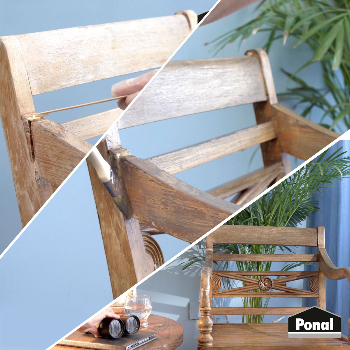 Ponal Spachtelmasse Reparatur PUR-Spachtel 177 g Bild 6