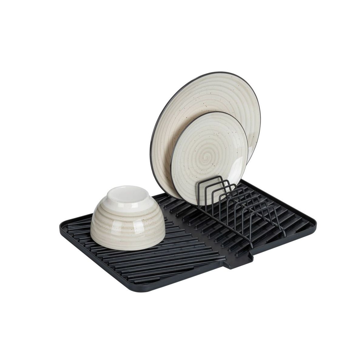 Schöner Wohnen Geschirrabtropfer Ariana schwarz