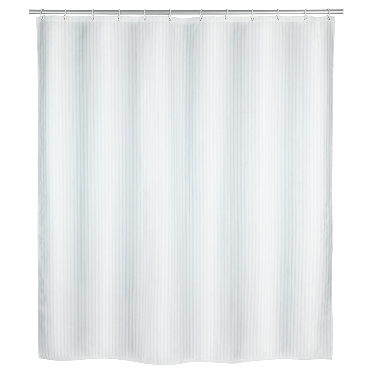 Wenko  Anti-Schimmel Duschvorhang Palais Textil Polyester 180 x 200 cm waschbar