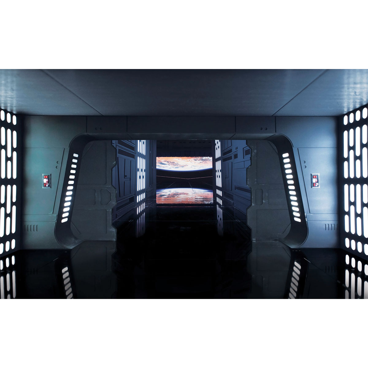 Komar  Vlies Fototapete Star Wars Death Star Floor 400x250 cm Bild 2