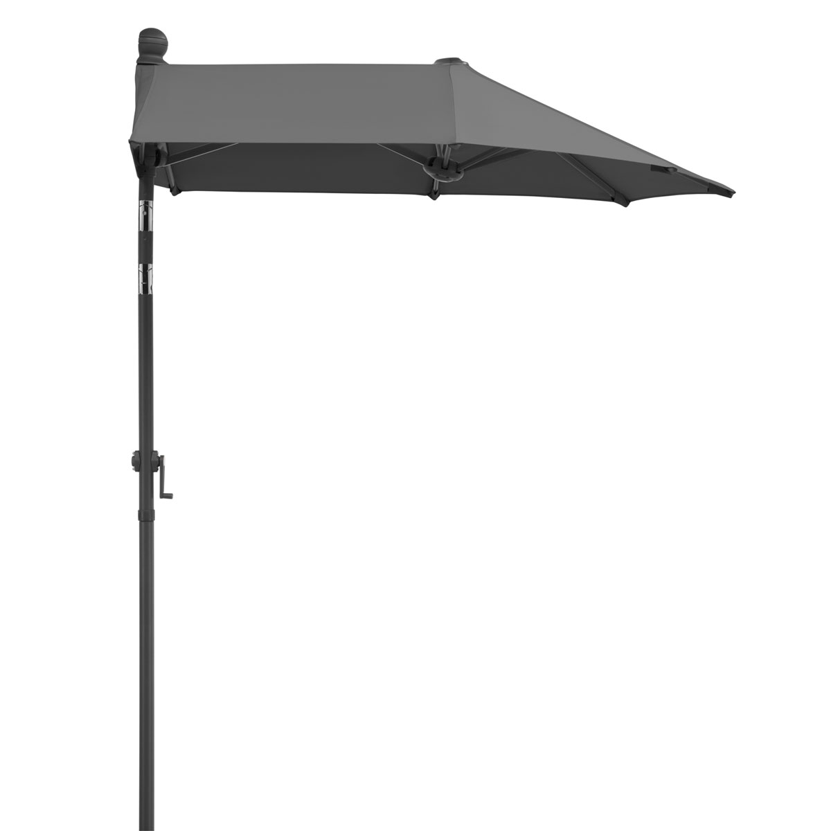 Schneider Schirme Sonnenschirm Salerno Mezza 150 x 150 cm anthrazit Bild 1