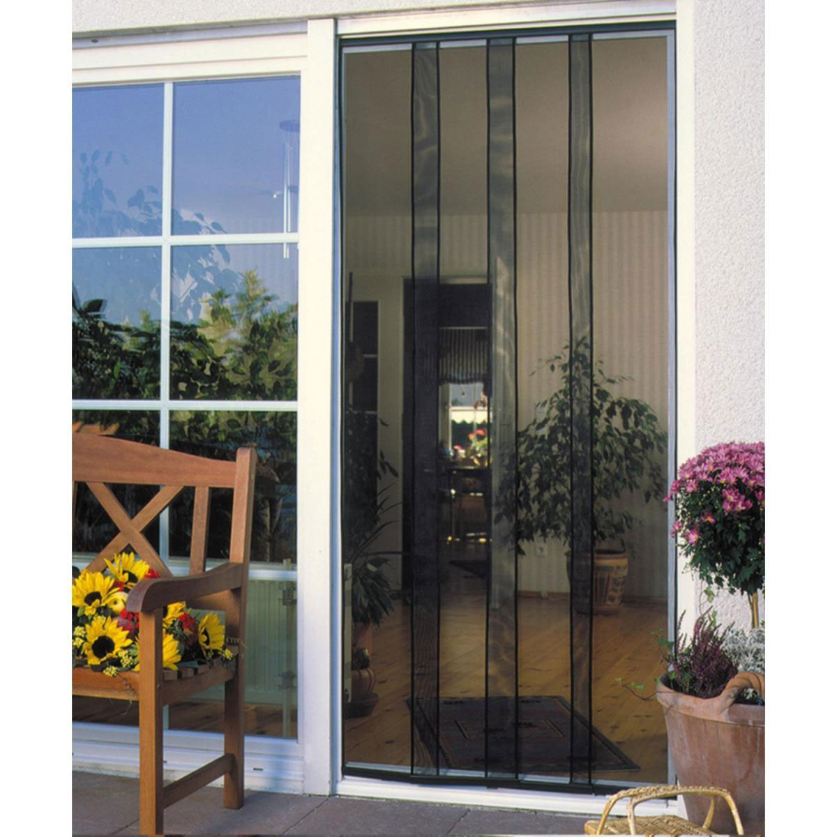 Schellenberg Insektenschutz-Vorhang Standard 100 x 220 cm anthrazit