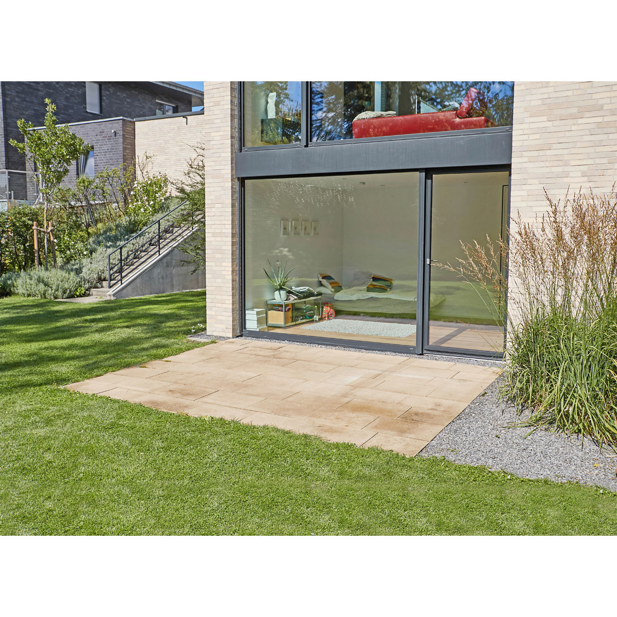 Diephaus  Terrassenplatte No 1 Plain sandstein 40 x 40 x 4 cm Bild 3