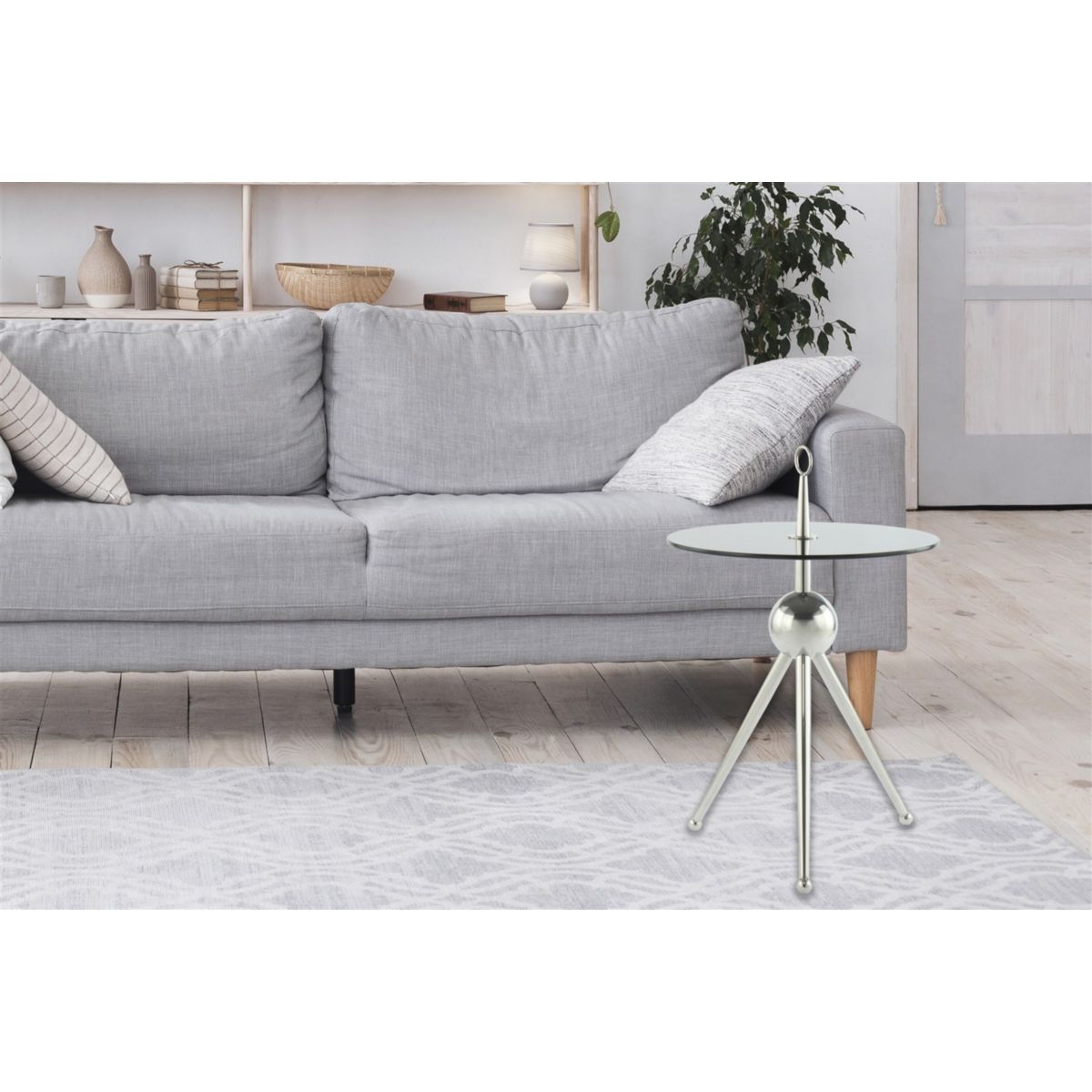 Beistelltisch Ontario 325 silber grau Bild 3