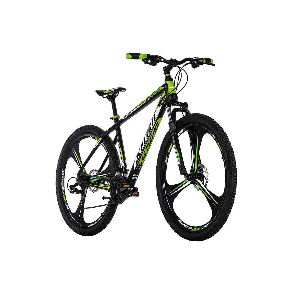 KS Cycling Mountainbike Hardtail 29" Xplicit schwarz-grün RH 48 cm  Bild 10