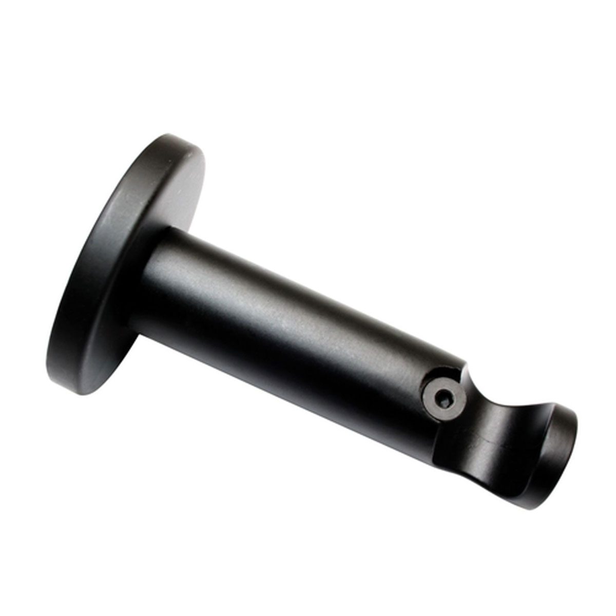 Gardinia Träger offen für Durchmesser 16 mm 7,5 cm schwarz-matt