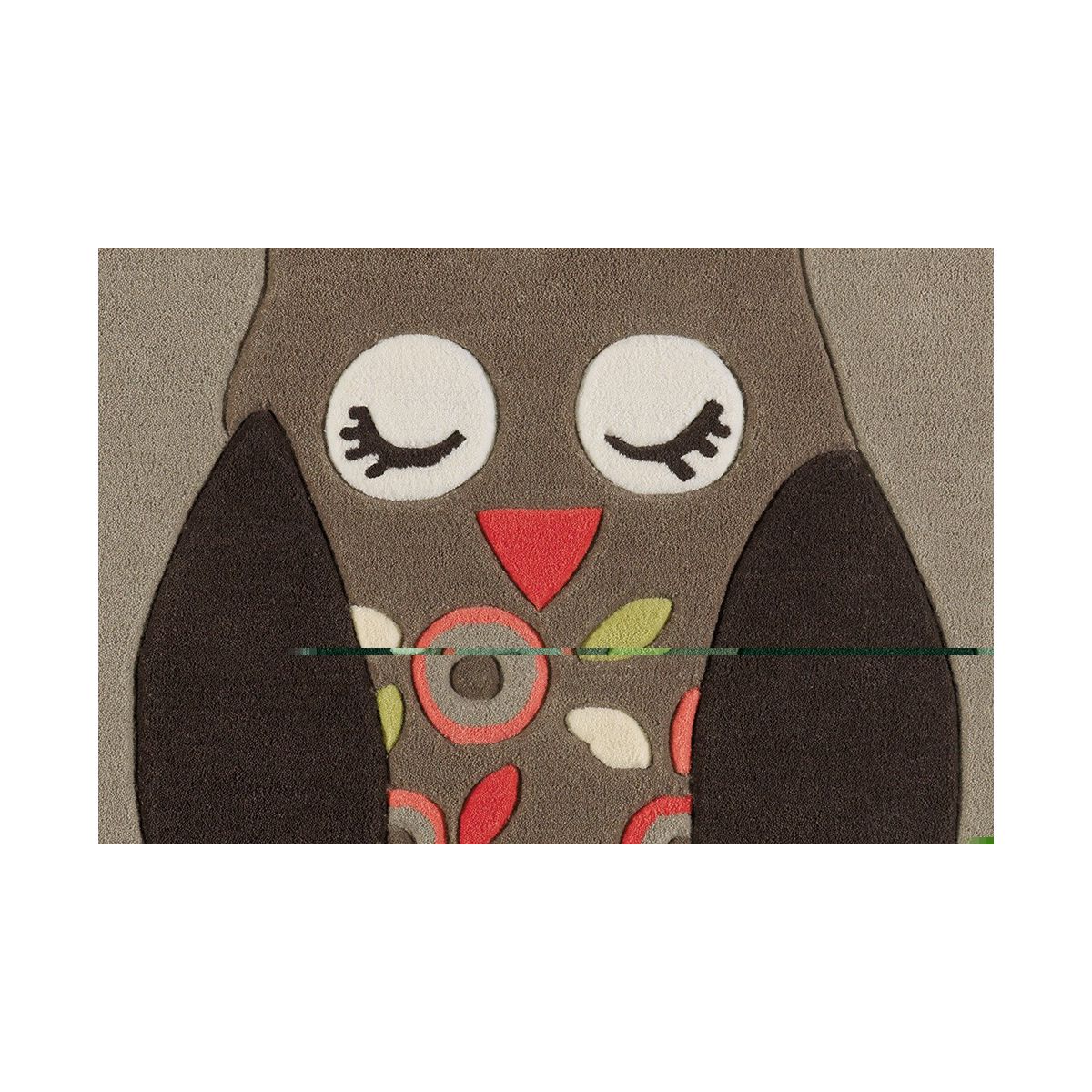 Joy 4190 Multi Owl 130cm x 130cm ECKIG Bild 3