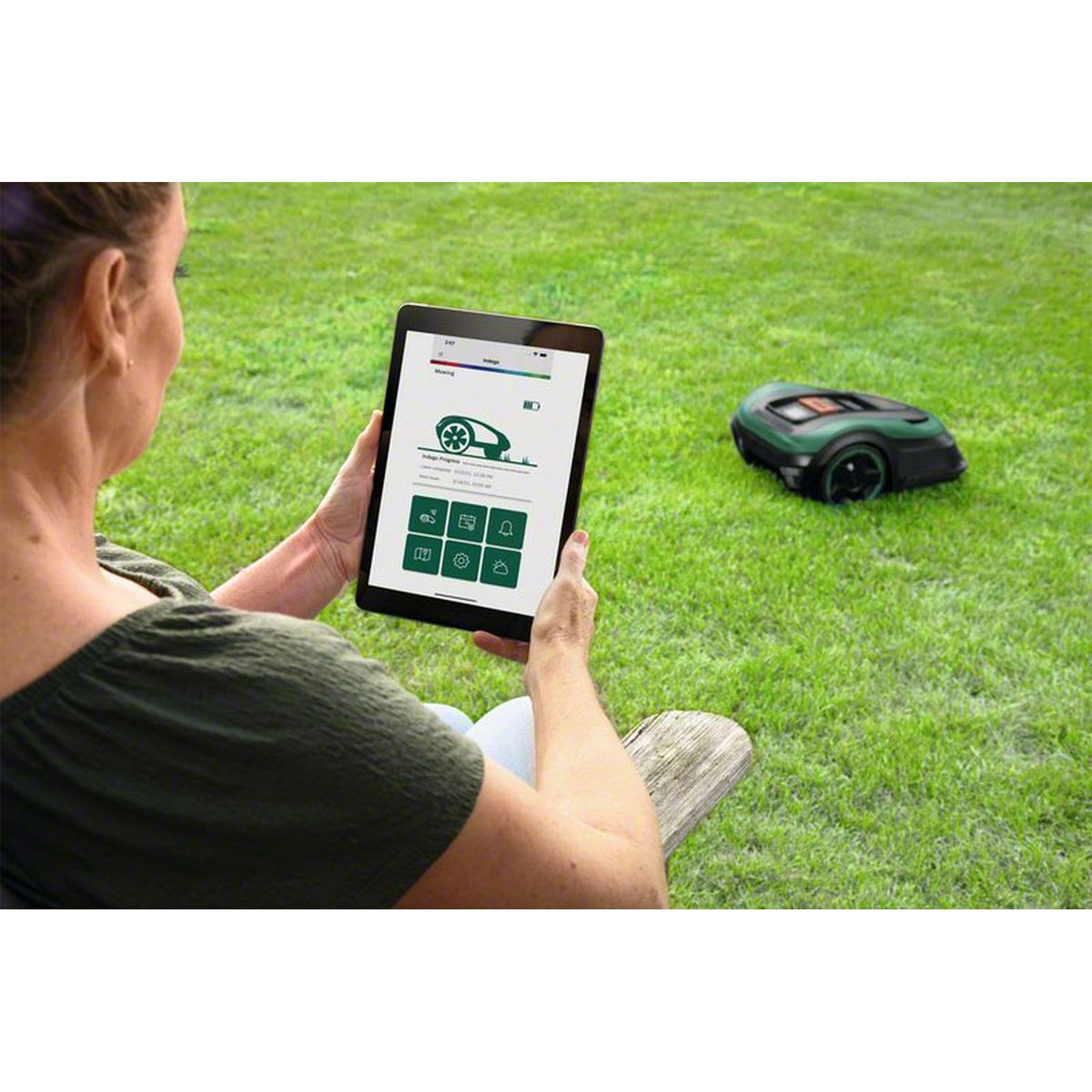Bosch    Mähroboter Indego S+ 500 Appsteuerung Bild 6