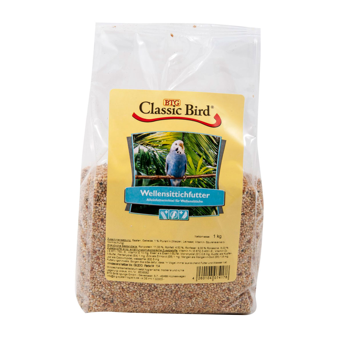 Classic Bird Wellensittichfutter 1kg