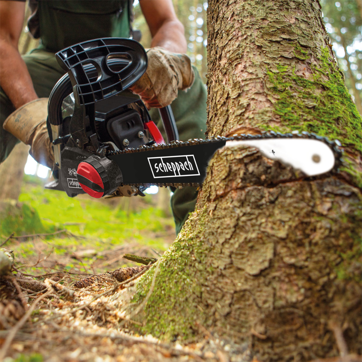 Scheppach Benzin- Kettensäge CSP41 Bild 2