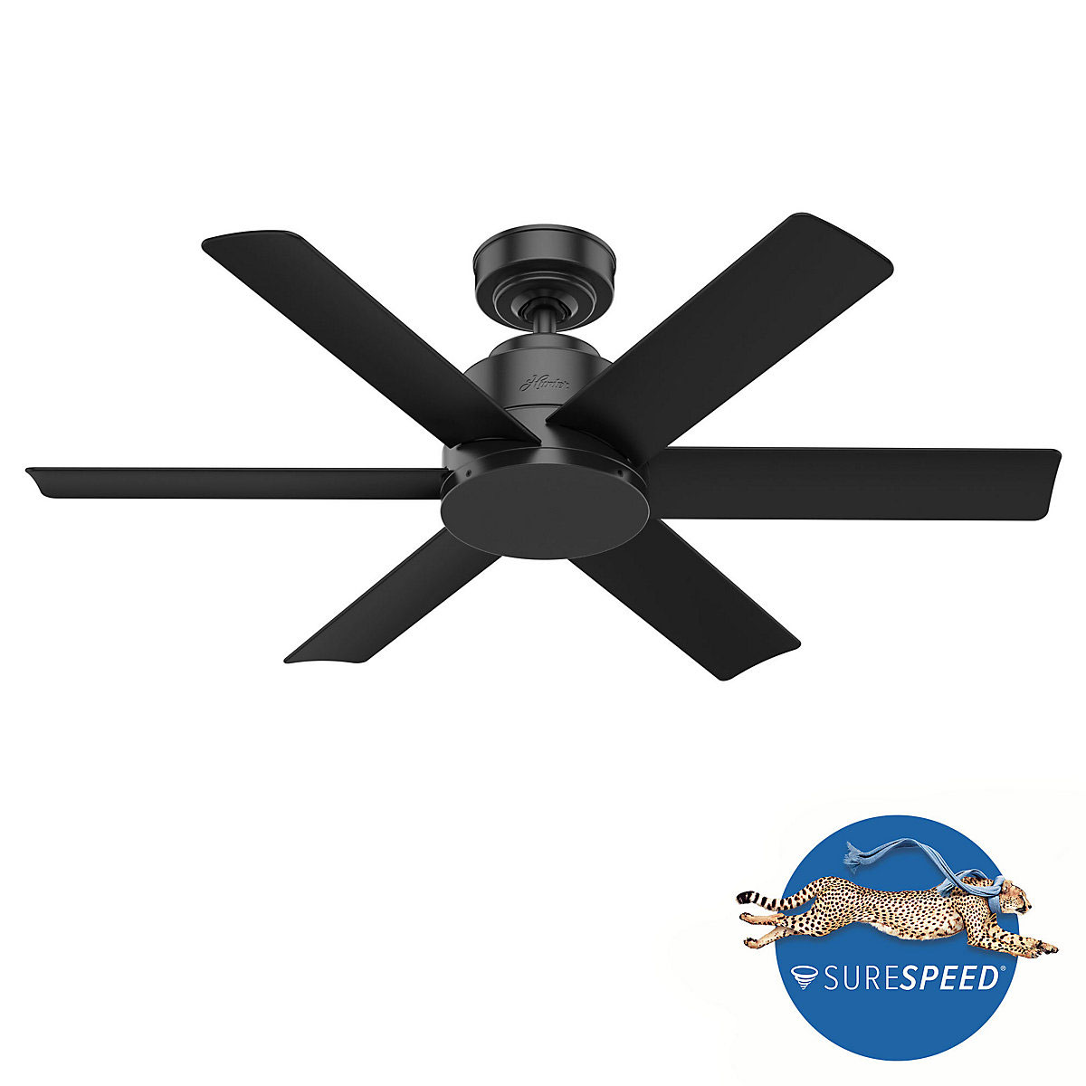 Hunter Fan Hunter Deckenventilator Kennicott 112 cm mattes schwarz Bild 2