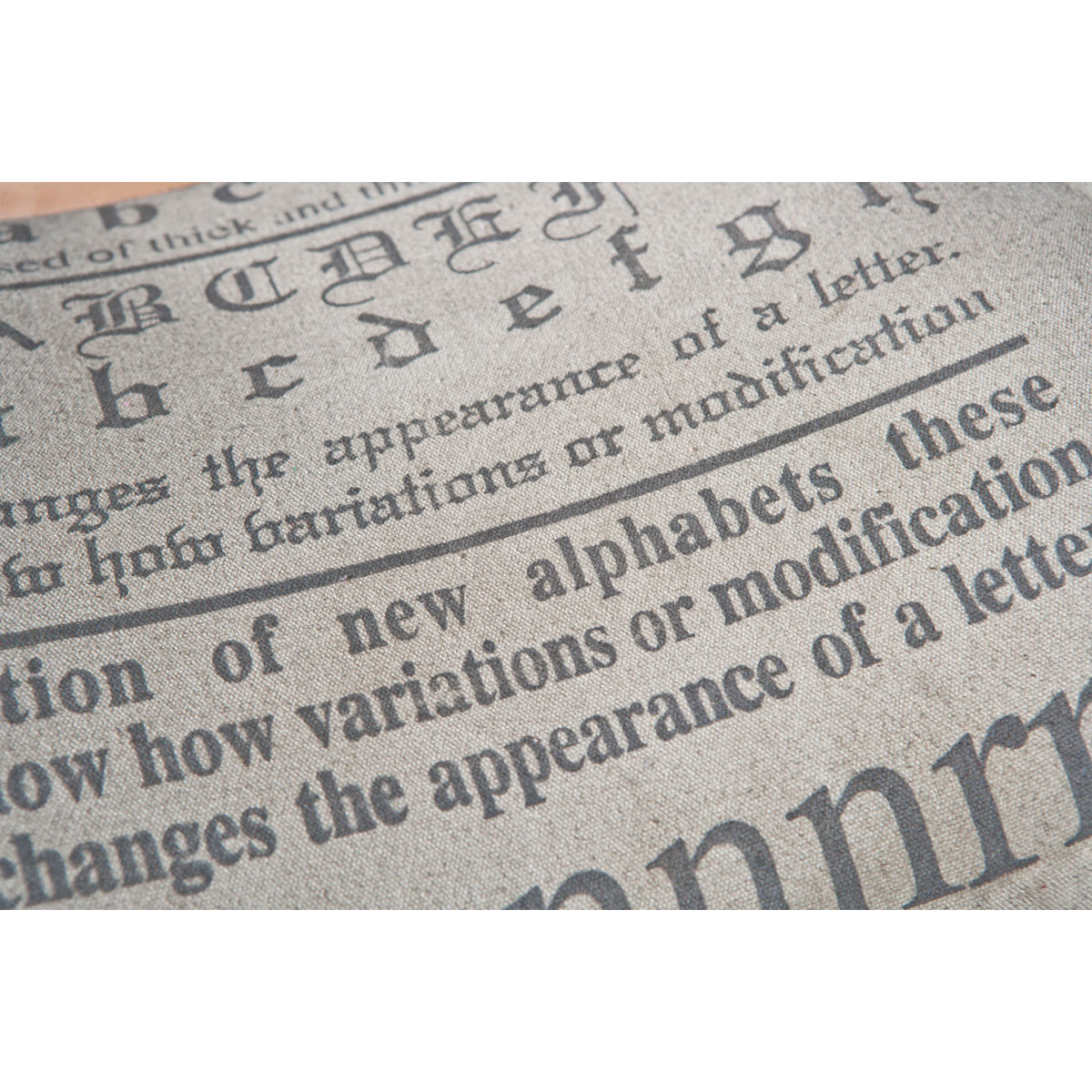 Inter Link Sitzhocker „Kalinga“, Metall mit Canvas, grau, 50x47x40 cm Bild 7