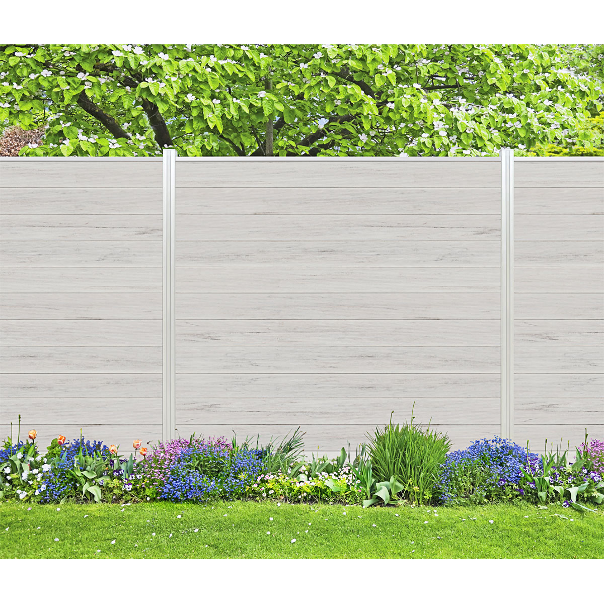 Alu Pfosten für Steckzaun Cora Line 240 cm Bild 3