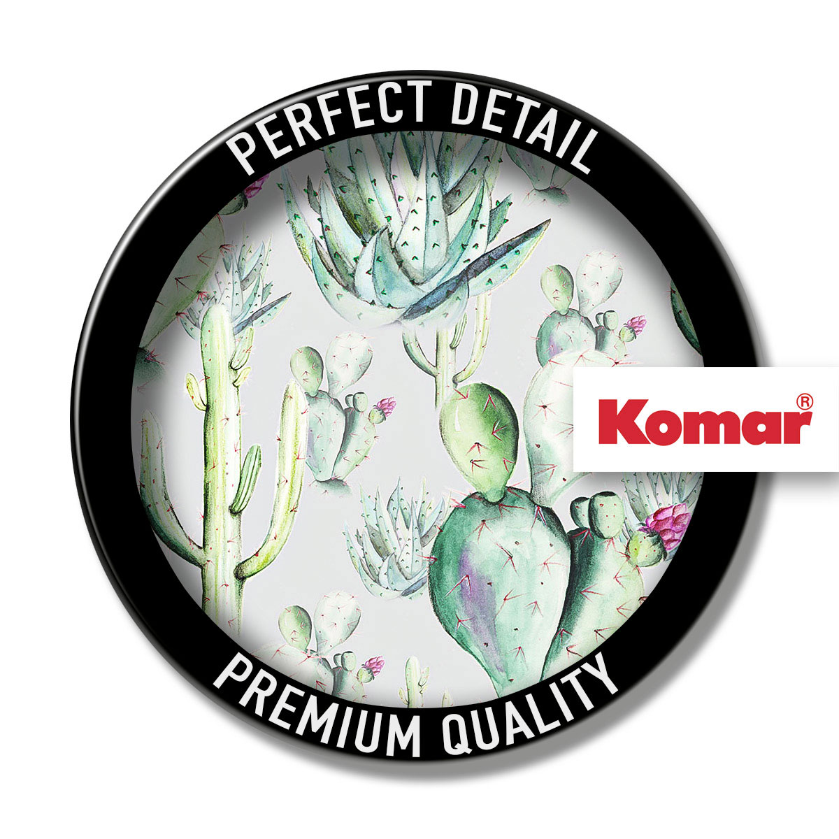 Komar  Vlies Fototapete Cactus Grey Panel 100x250 cm Bild 5