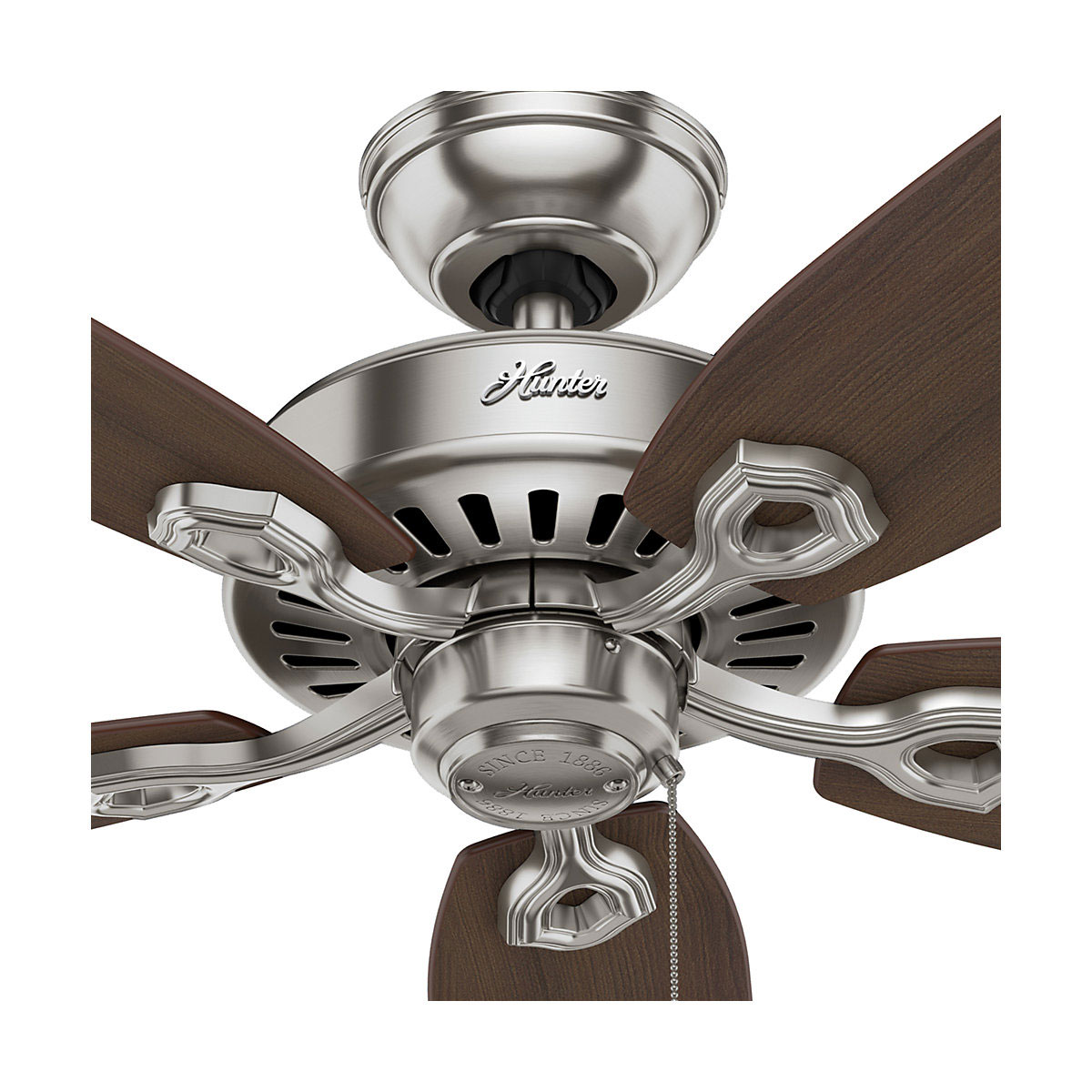 Hunter Fan Hunter Deckenenventilator Builder Elite 132 cm Nickel gebürstet Bild 4