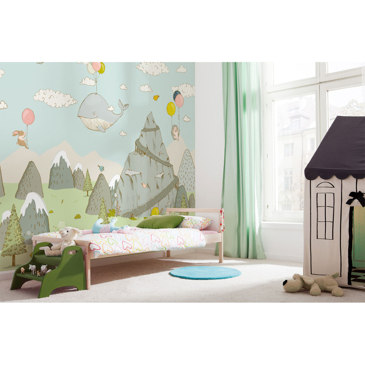 Komar  Vlies Fototapete Mountain Traveler 400x280 cm