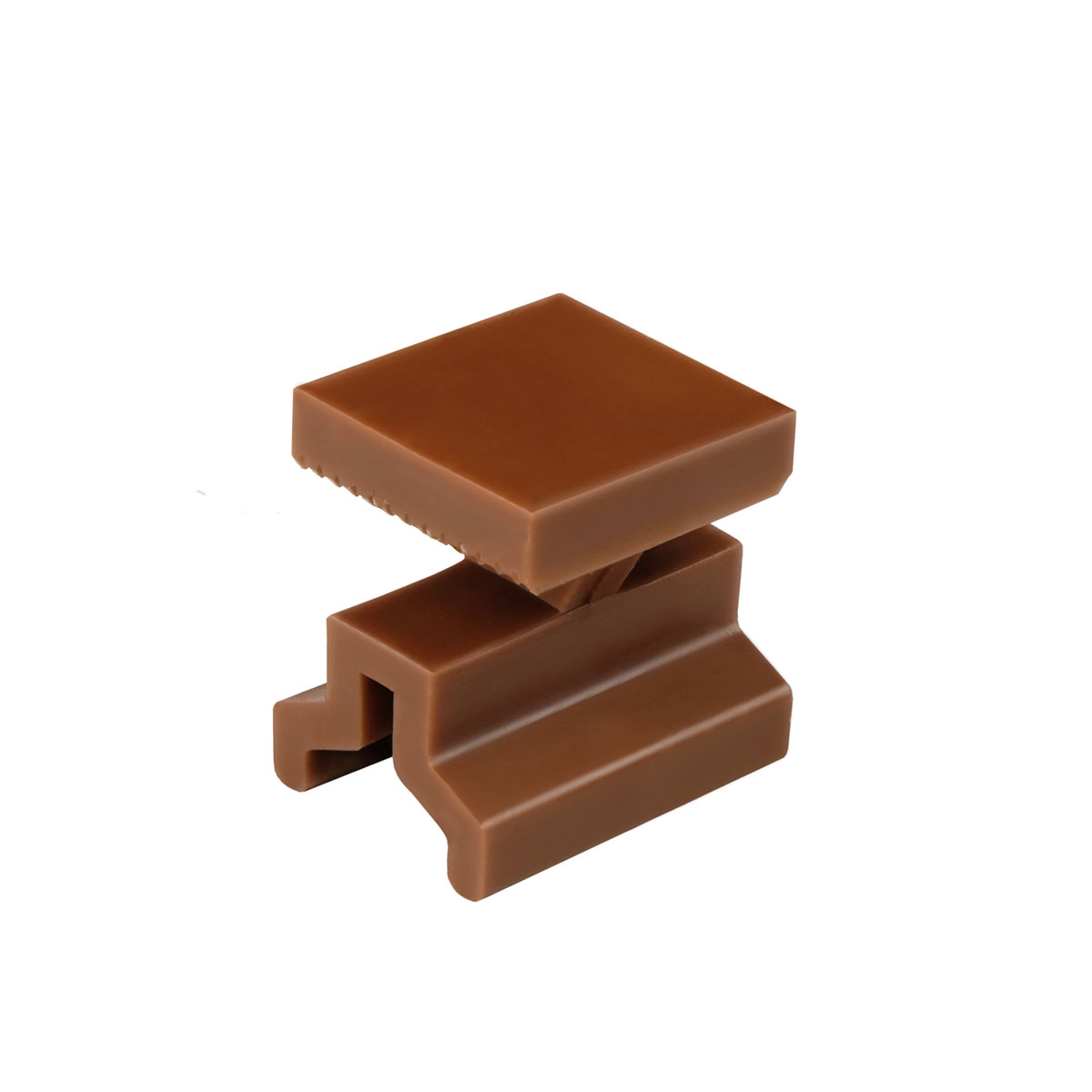 Montage Clip Bodendielen Kunststoff braun Beutel a 25 Stück