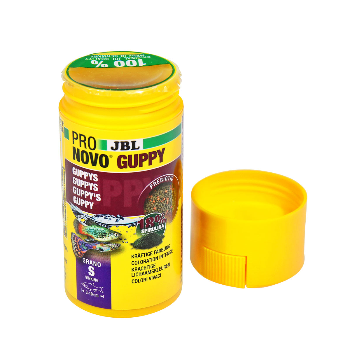 Fischfutter PRONOVO GUPPY GRANO S 100 ml Bild 3