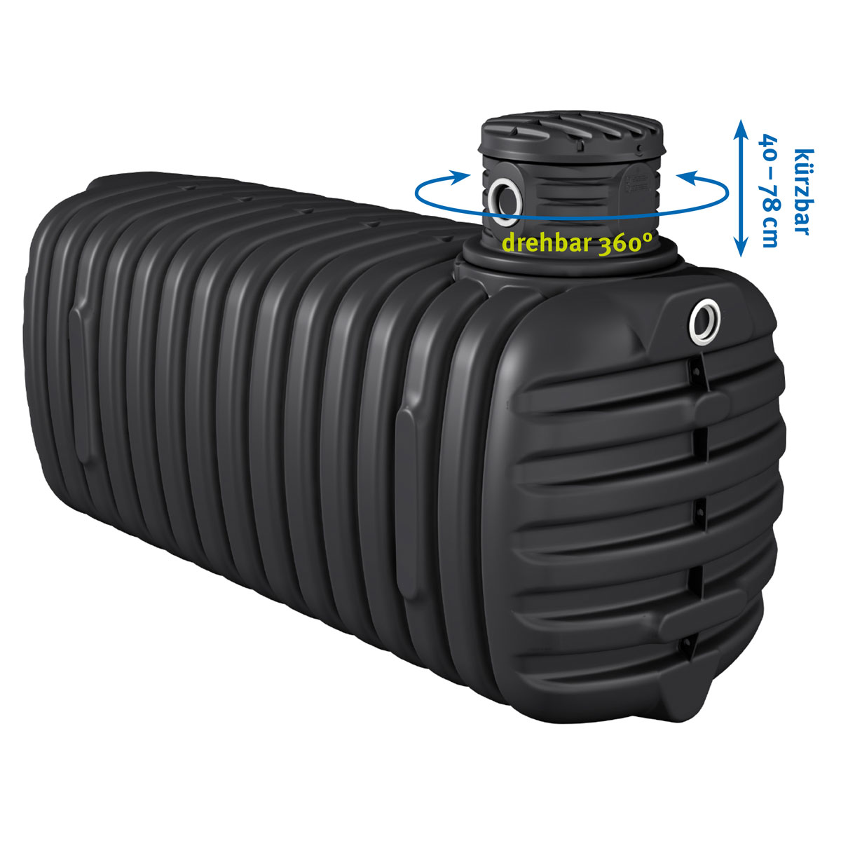 4rain Erdtank Promo 4100 L inkl Schachtverlängerung Bild 2