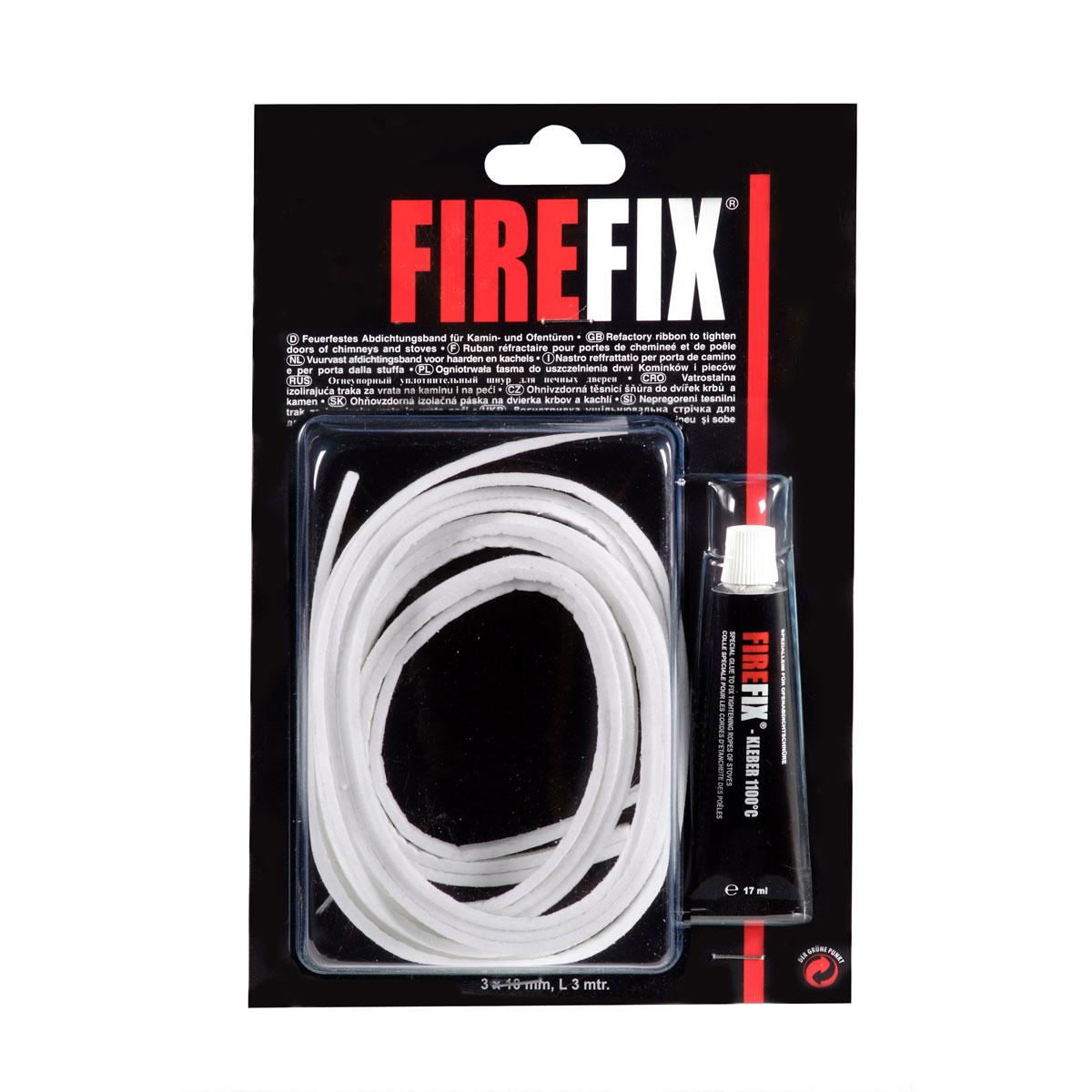 Abdichtungsflachband, 3 m inklusive Kleber