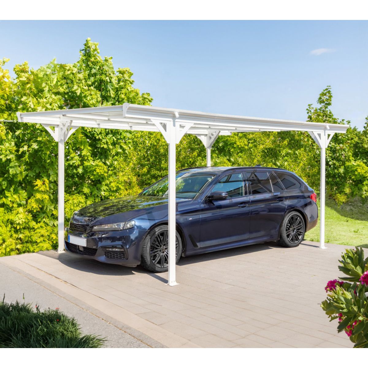 Westmann Carport Helsinki 503x305x232 cm Bild 2