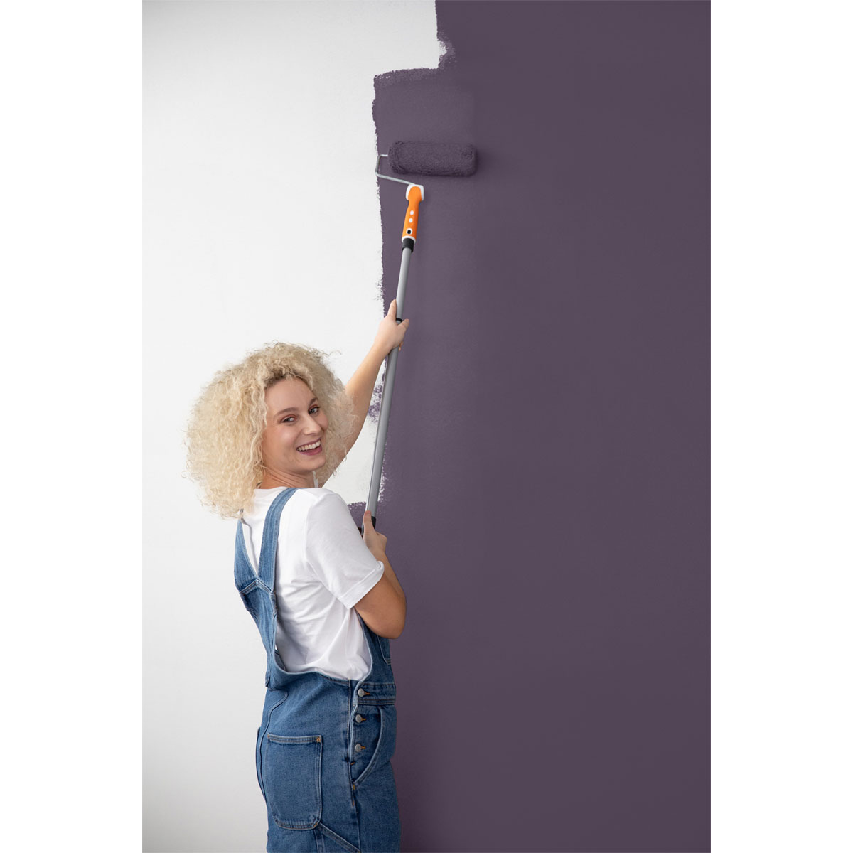 Alpina Innenfarbe pure farben 2,5 L Feigenviolett matt Bild 3