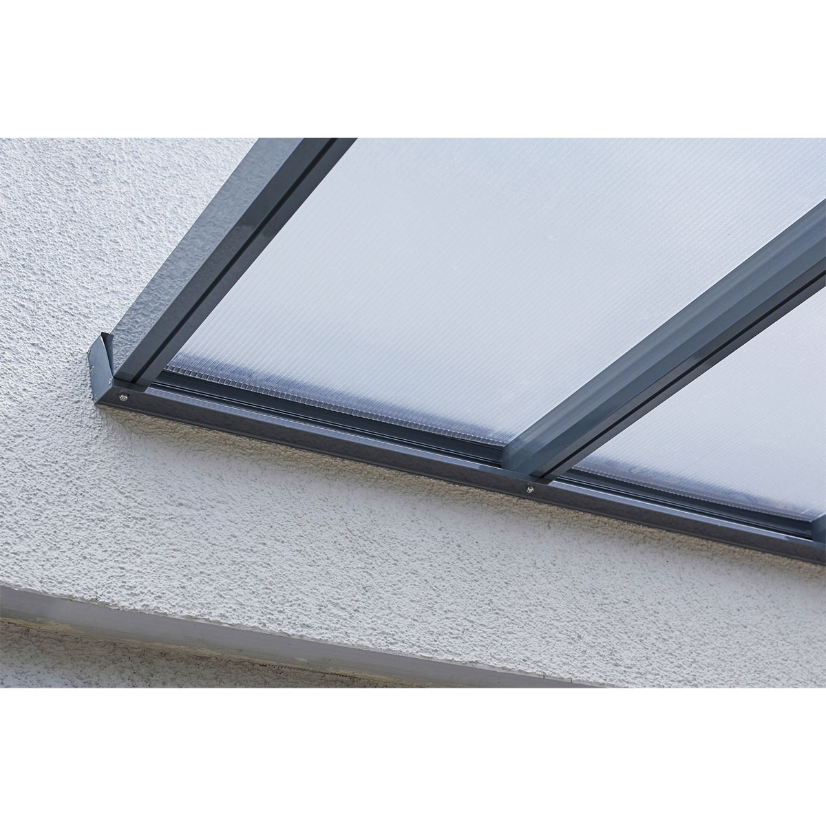 gutta Terrassenüberdachung Standard anthrazit 3,06 x 3,06 m Bild 5