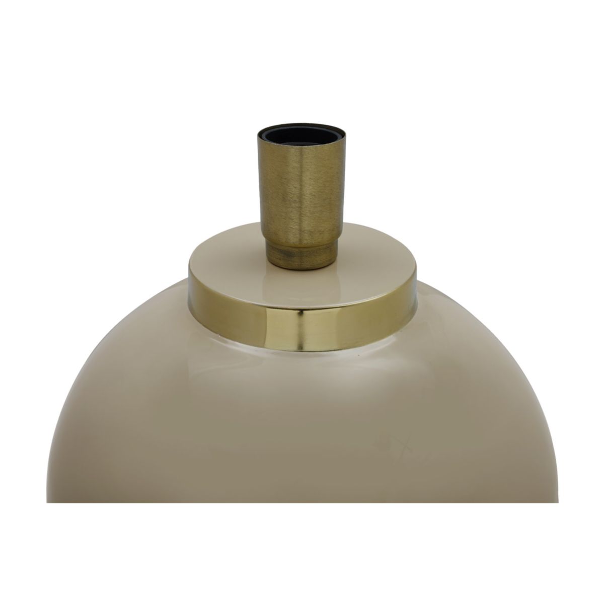 Tischlampe Art Deco 125 Braun gold Bild 3