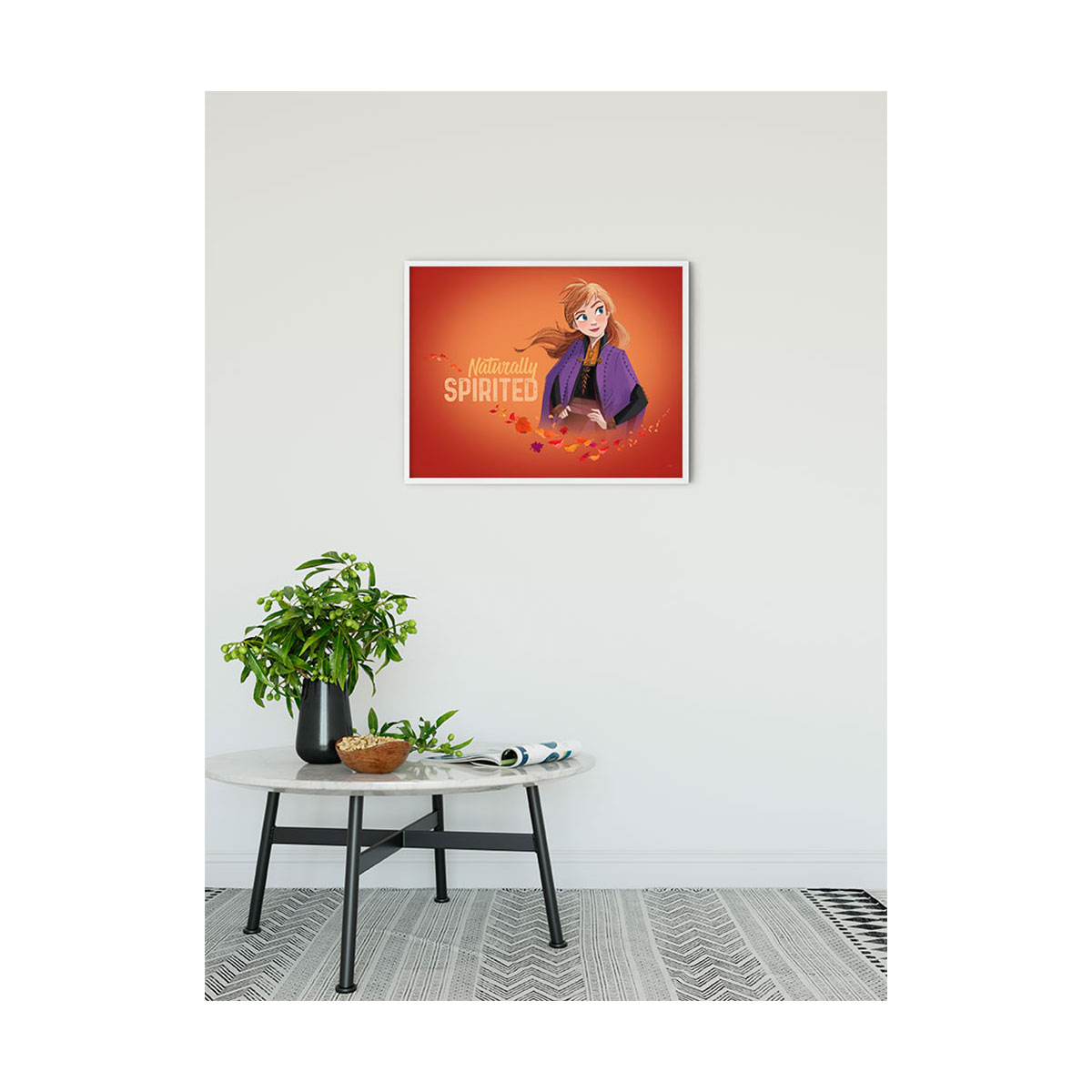 Komar  Wandbild Frozen 2 Anna Autumn Spirit 40x30 cm