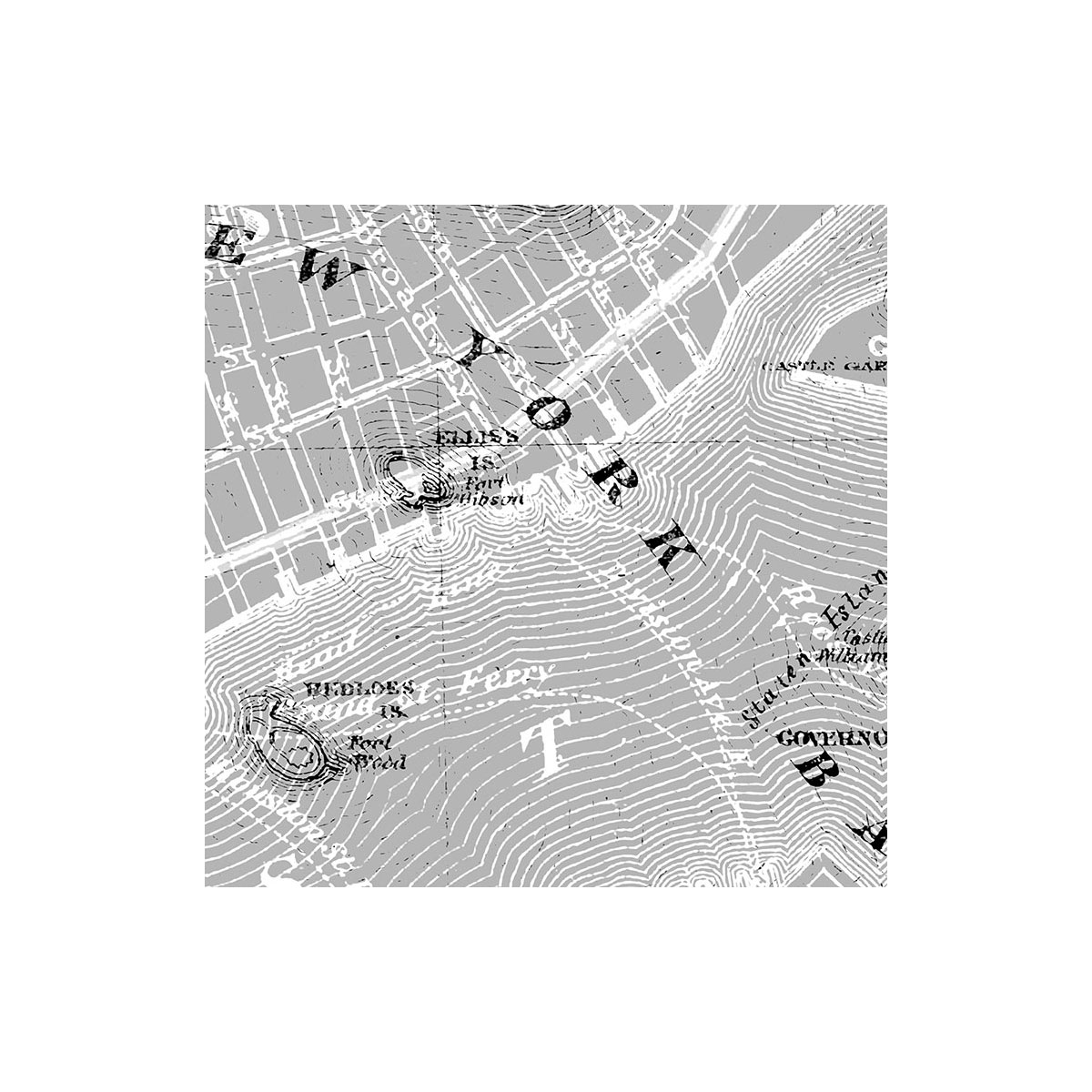 Komar  Selbstklebende Vlies Fototapete rund Map Durchmesser 125 cm Bild 5