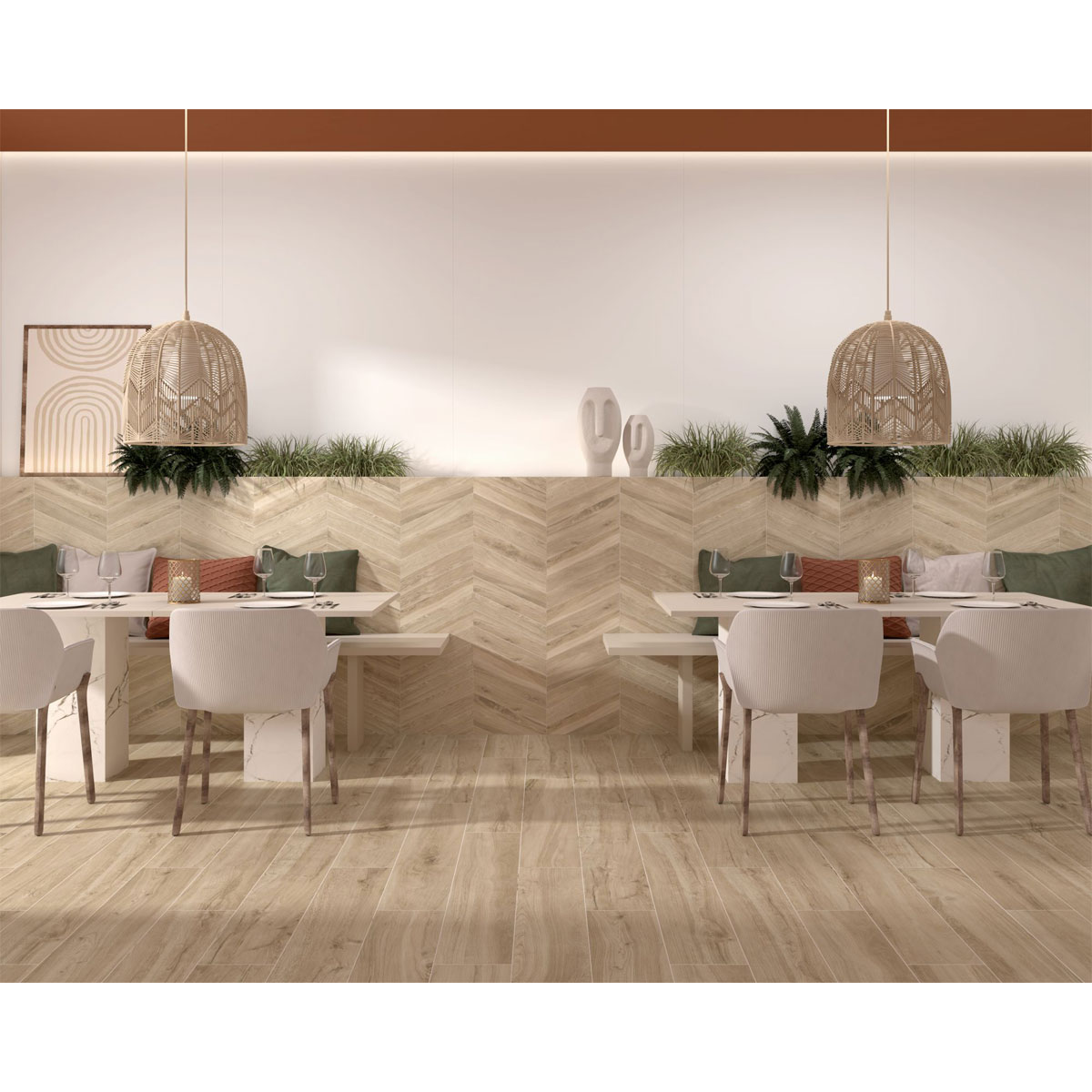 Feinsteinzeug CR.Rovere honey, 20x120x1cm Bild 2