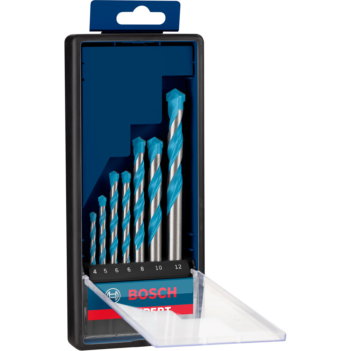 Bosch Professional  Expert MultiConstruction CYL-9 Bohrer-Set 4/5/6/6/8/10/12 mm 7- teilig 