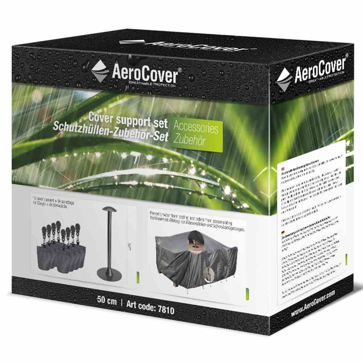 Stange und Säcke für Aero Cover Schutzhüllen Bild 6