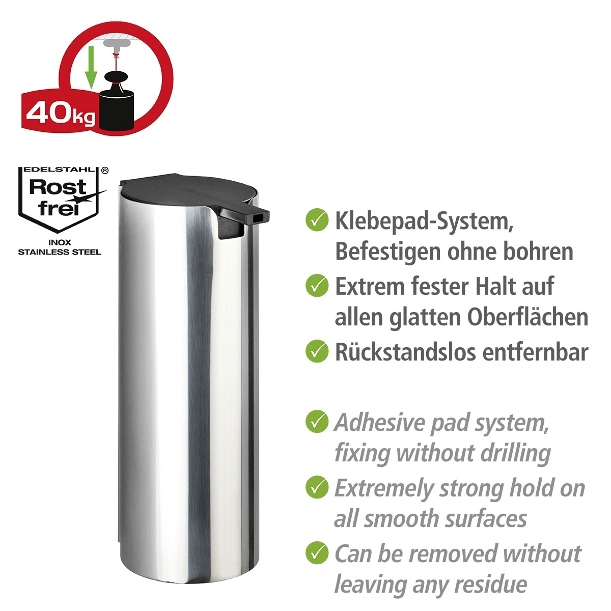 Wenko Turbo-Loc Seifenspender Detroit Bild 3