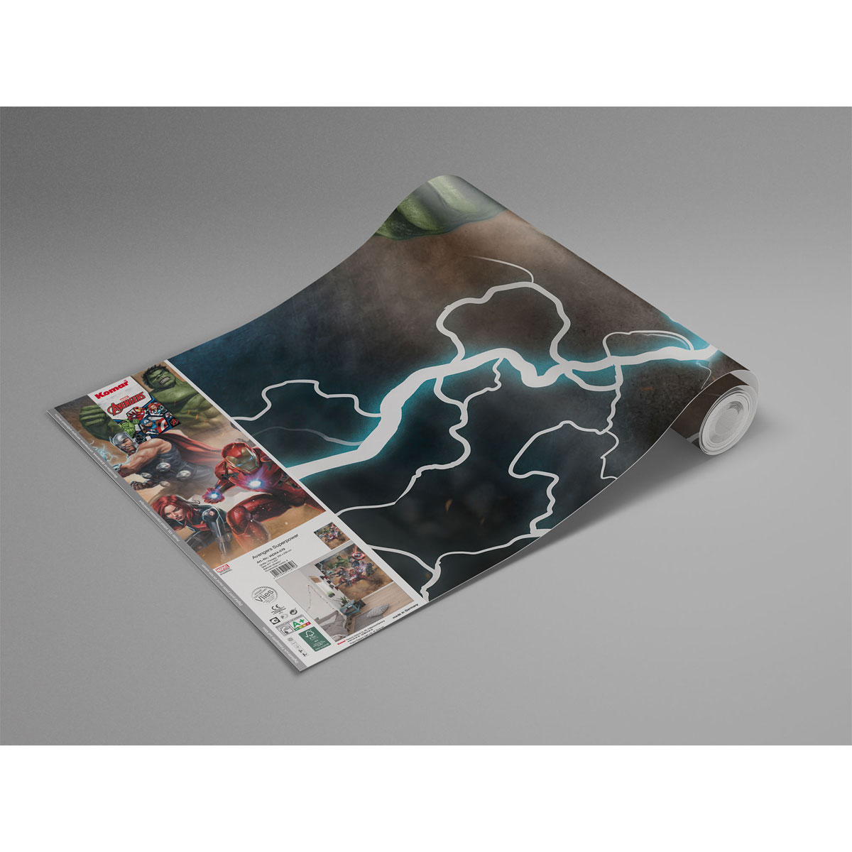 Komar  Vlies Fototapete Avengers Superpower 200x280 cm Bild 4