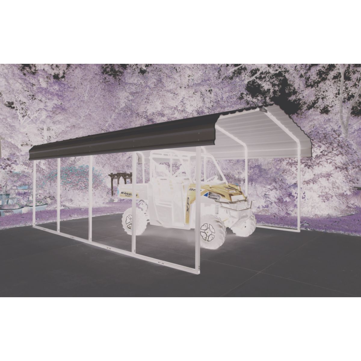 ShelterLogic Carport Neapel 600x370x260 cm