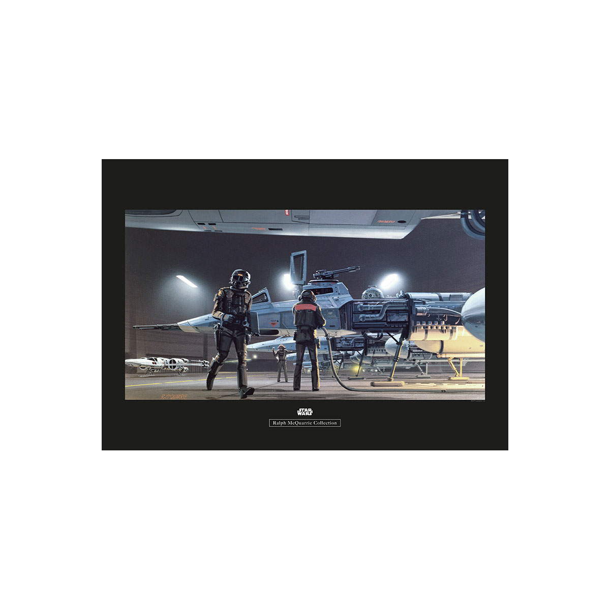 Komar  Wandbild Star Wars Classic Yavin Y-Wing 70x50 cm Bild 2