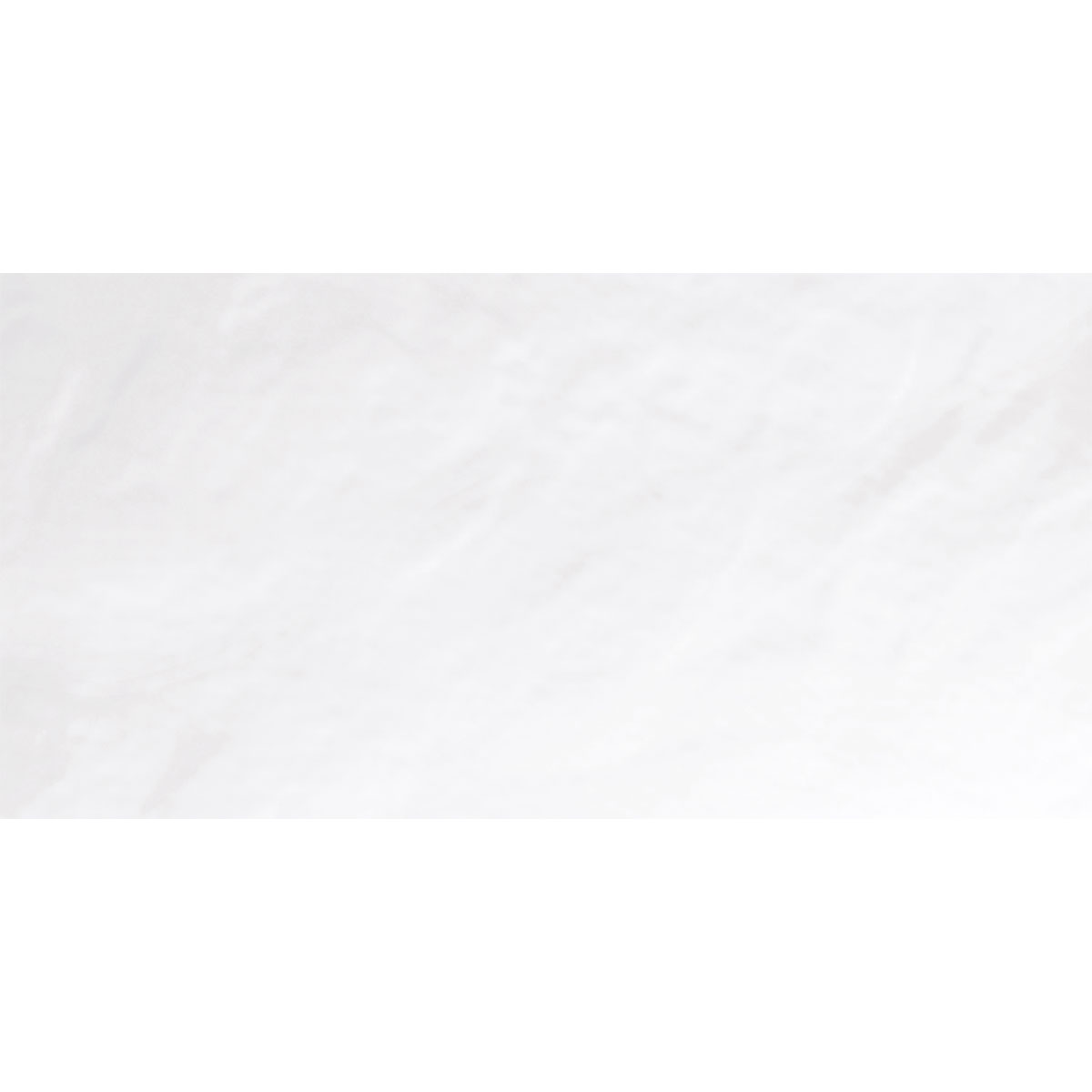 Wandfliese White weiß gespachtelt 60 x 30 cm