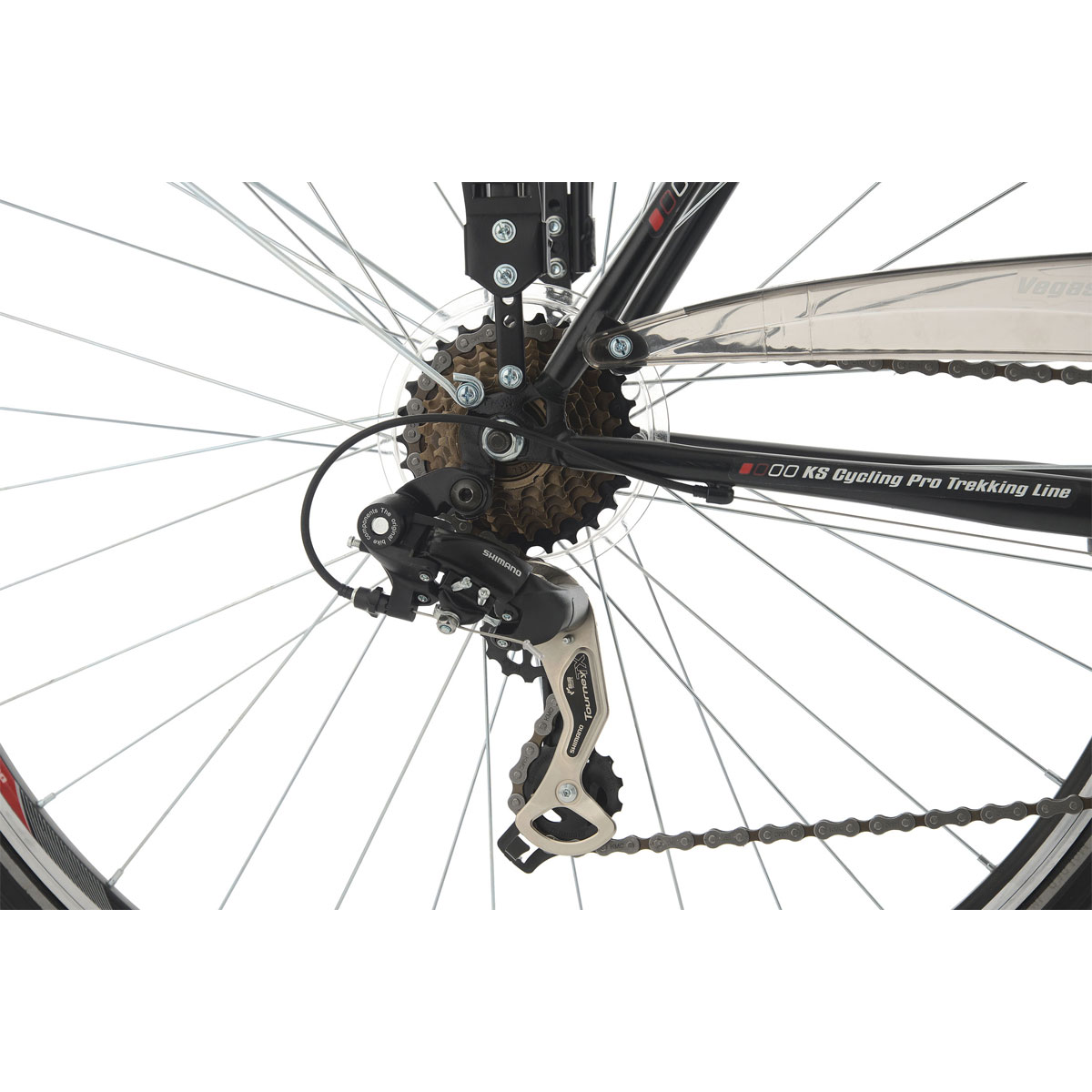 KS Cycling Trekkingrad Vegas Herren Flachlenker 53 cm schwarz Bild 3