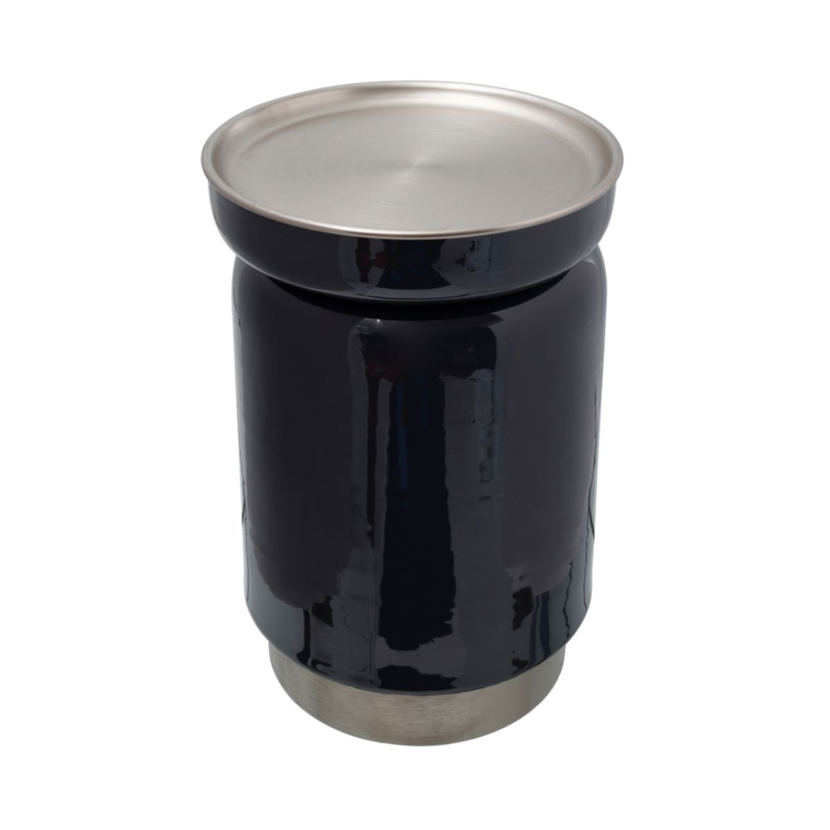 Beistelltisch Art Deco 175 anthrazit silber Bild 2