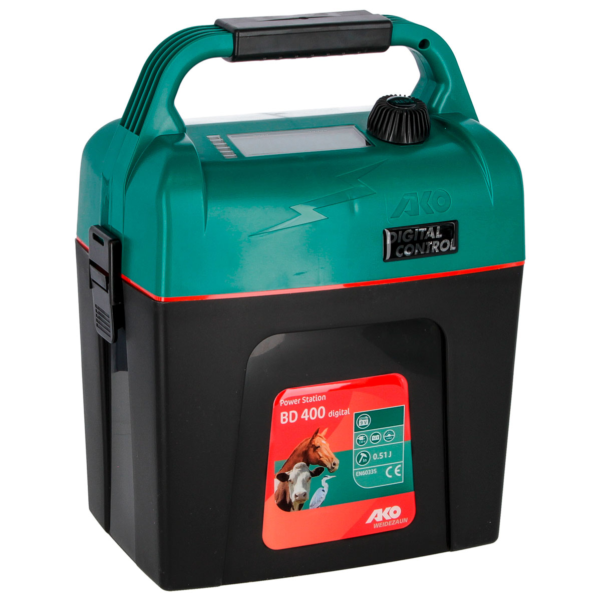 Powerstation-Batteriegerät BD digital 400 9 V schwarz-grün Bild 2