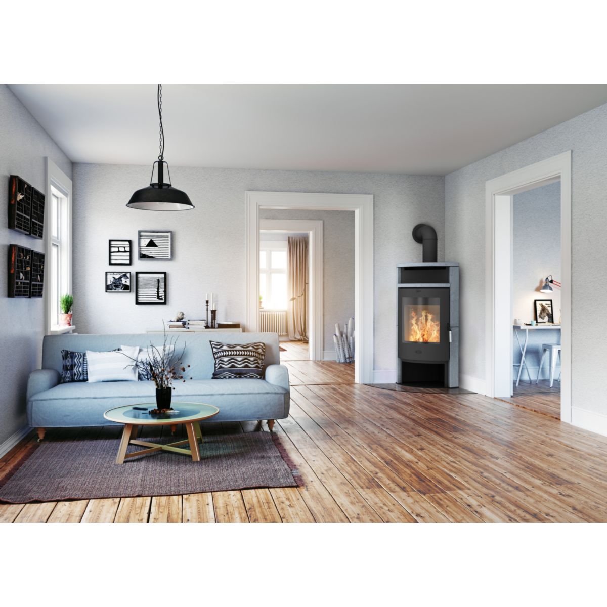 Fireplace Kaminofen Samba Speckstein